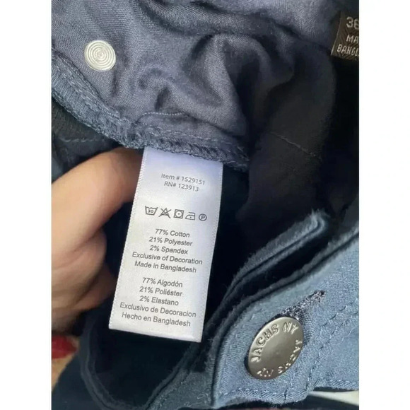 Men's Jachs New York Blue Jeans - Size 36/32 EUC! Nordstrom 0139‎ - Picture 14 of 15